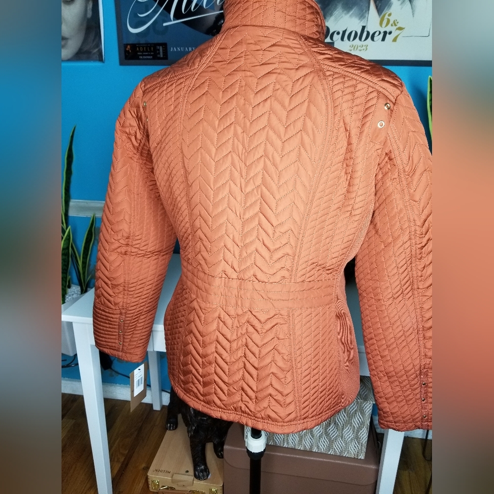 Weatherproof Cinnamon Quilted Coat - Picture 7 of 16